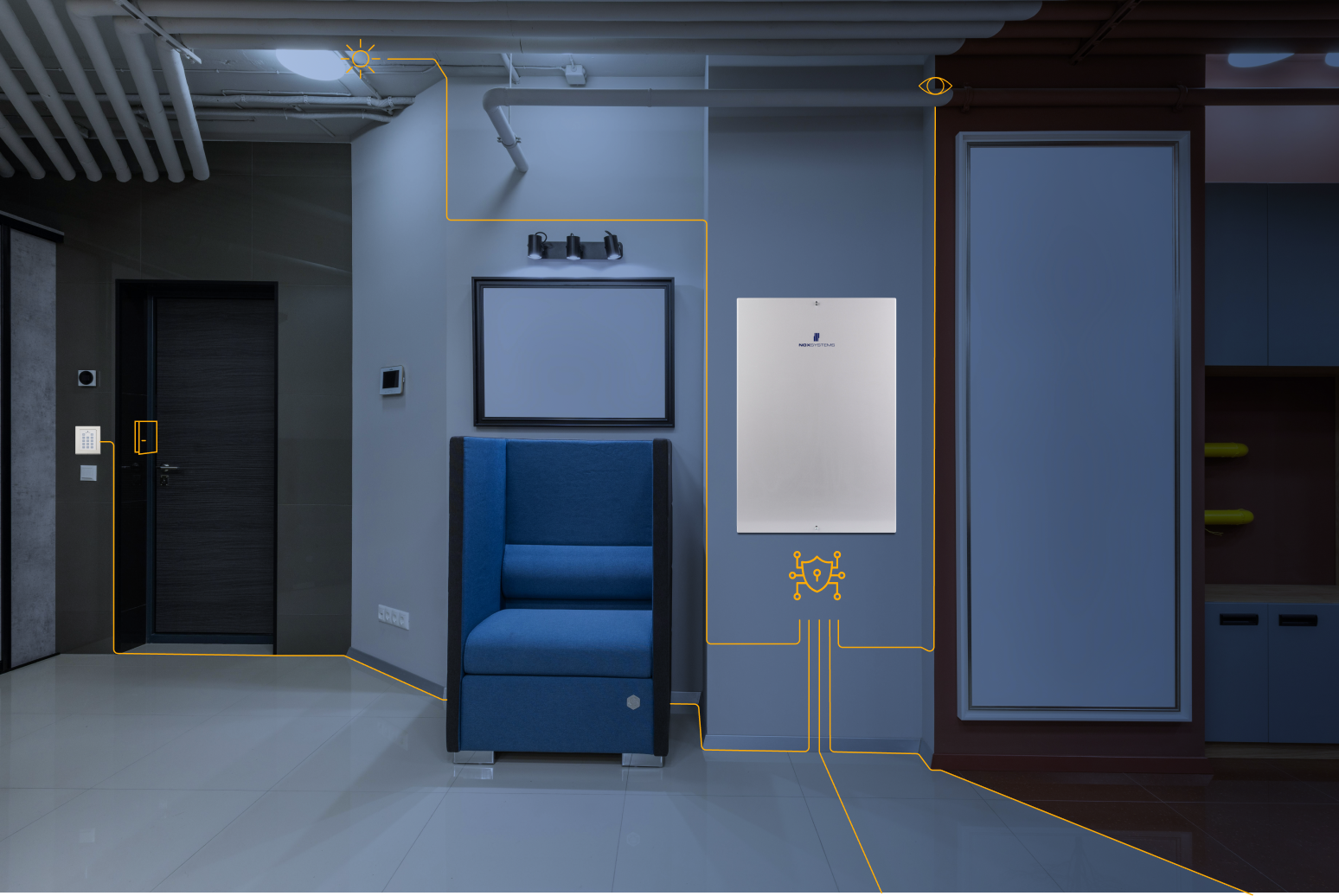 Kombisystem für Zutrittskontrolle und Einbruchmeldung mit flexibler Integration und Echtzeitüberwachung